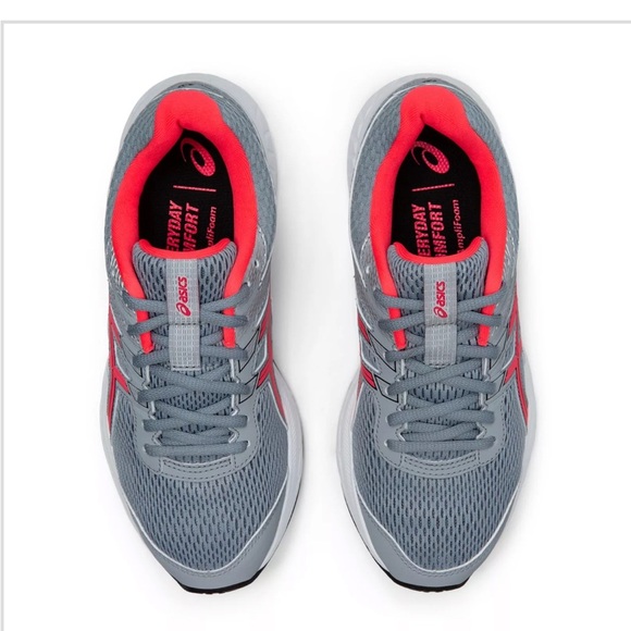 ASICS Women's Athletic Shoes in Gray and Pink - Picture 1 of 8